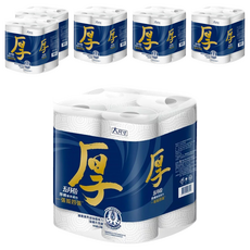 五月花 厚棒廚房紙巾, 60張, 24捲