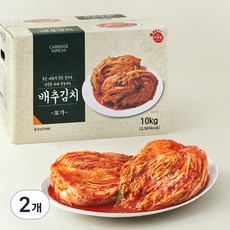 마당발 배추김치, 10kg, 2개