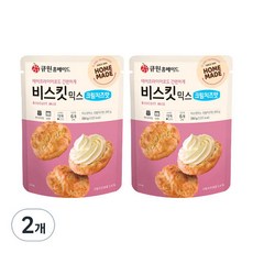 samyang 三養 Q.one 居家手作奶油起司餅乾預拌粉, 2個, 250g