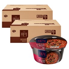 더미식 장인라면 맵싸한맛 컵라면 126g, 24개