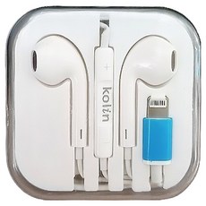 Kolin 歌林 入耳式耳機 Lightning系列手機/電腦適用, KER-DLEA12