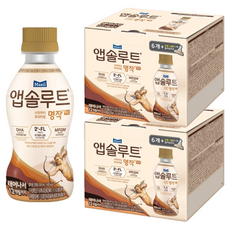 앱솔루트 액상명작 분유 0~12개월 200ml x 6p + 니플 세트, 2개