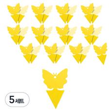 NEWVIA 雙面果蠅黏蟲板 24入, 5套