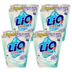 LiQ Indoor Drying 多效混合洗衣精補充包 滾筒洗衣機用, 2.1L, 4包
