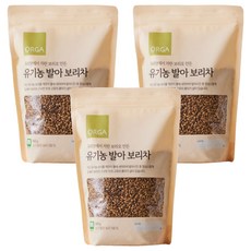 올가홀푸드 발아 보리차, 500g, 1개입, 3개