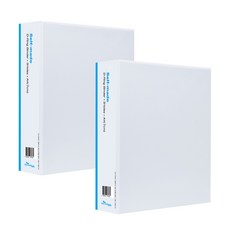 Youngoh Eco青雲 D型環活頁夾 7cm A4 3孔, 2個, 白色