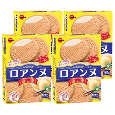 BOURBON 北日本 法蘭酥 香草口味, 85g, 4盒