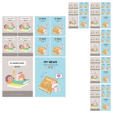 DADA Sosofun 小學國語10格筆記本, 60個, 隨機出貨