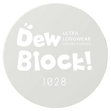 1028 Dew Block 超保濕蜜粉餅 5g 透明色 柔焦毛孔 持久保濕, 1盒
