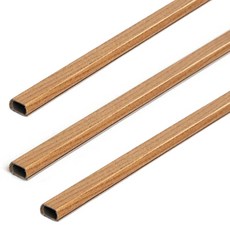 엘트리 무늬목전선보호관 12mm, 우드, 3개