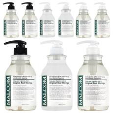 Malcolm Vivid 婚禮花束洗髮水 520ml + 護理 520ml + 沐浴露 520ml, 3組