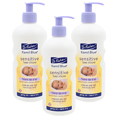 Dr.Fischer 費雪博士 敏感燕麥保濕乳 500ml, 創新燕麥配方 保濕滋潤, 低過敏性, 乳霜質地 好推好吸收, 3瓶