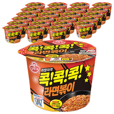 오뚜기 콕콕콕 라면볶이 용기 120g, 24개
