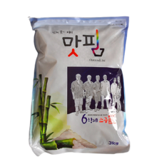 6Salt 韓國產鹽巴, 3公斤, 1個