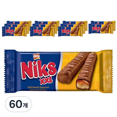 Bifa Niks牛奶巧克力焦糖餅乾, 50g, 60包