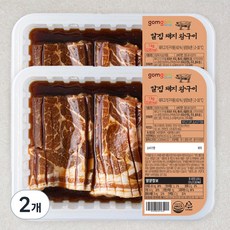 곰곰 칼집 돼지 왕구이 (냉장), 1kg, 2개