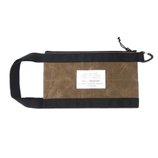 POST GEnERAL 隨身工具收納袋 咖啡棕色, 260 x 150mm, 1個