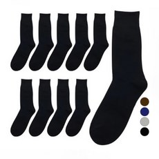 IZILEG 男款素色西裝長襪組 10雙