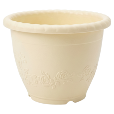 翠筠 浮雕歐洲盆, 顏色隨機, 1個