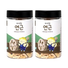댕댕이연구소 강아지 디디랩 파삭칩 저온건조 과일 채소 간식, 연근, 50g, 2개