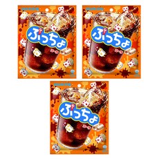 UHA 味覺糖 普超軟糖 可樂味, 50g, 3袋