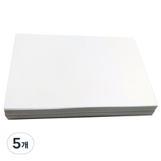 厚實的素描本圖畫紙, 8開, 250張, 5個