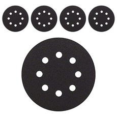 BOSCH 博世 台灣公司貨 F355圓形8孔自黏砂紙 P320 黑色 5片, 1包