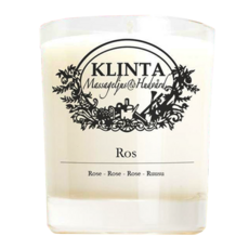KLINTA 45小時 香氛按摩蠟燭, 玫瑰, 200ml, 386g, 1入