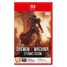 Nintendo 任天堂 SWITCH NS2 機甲戰魔 神話之裔 DAEMON X MACHINA TITANIC SCION Key card 中文一般版, POT-P-AAG6A (JPN)