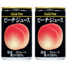 Gold-Pak 水蜜桃原汁, 2個, 160ml
