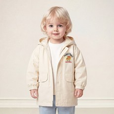 milkmile 快樂小狗連帽狩獵夾克