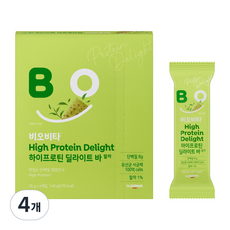 비오비타 일동제약 하이프로틴 딜라이트 바 말차 4p, 140g, 4개