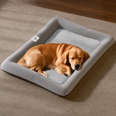 DING DONG PET 寵物雲朵麻糬坐墊, 灰色, 1個