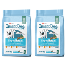 인섹트도그 강아지 기능성 사료, 곤충, 900g, 2개