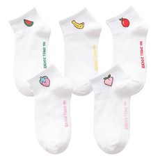 주니데이 후르츠 양말 5족세트