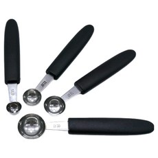 水果甜湯匙4件組, 1套, 混合色