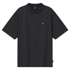 Volcom 男款徽章Logo珠地棉領T恤 VA252TS103