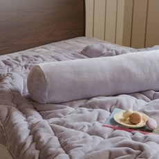 아망떼 소울메이트 장모 극세사 바디필로우 커버, 라일락