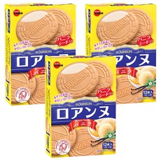 BOURBON 北日本 法蘭酥 香草口味, 85g, 3盒