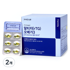 Gimseokjinlab rTG Omega-3 60.12g, 2個, 120錠