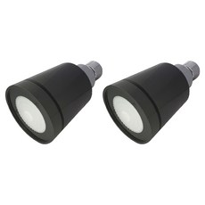 壁式淋浴蓮蓬頭 L, 灰色, 2個