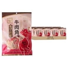 良金牧場 金門高粱 辣味牛肉角, 165g, 24包