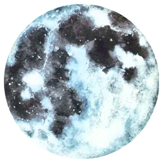 Waboba 軟式LED發光飛盤 夜光飛盤 15.2cm 6歲以上, 月球, 1個