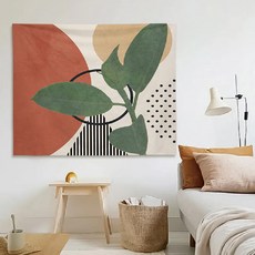 Hoom 禾慕生活 莫蘭迪居家掛布 - 多彩世界, 150 x 130cm