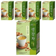 Damtuh 丹特 生薑茶 Plus, 15g, 50條, 5盒