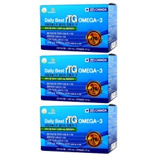 Daily Best Daily Best rTG Omega-3膠囊, 180顆, 3盒