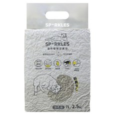 SPARKLES 環保極細豆腐貓砂, 活性碳, 2.5kg, 1包