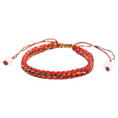 붓다베스트 행운의 오색실 매듭 커플 팔찌