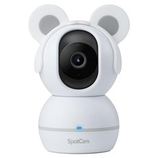 SpotCam 寶寶攝影機 + 一年期寶寶照護監控組, BabyCam + AI, 1個