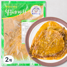 철구네 된장콩잎, 500g, 2개